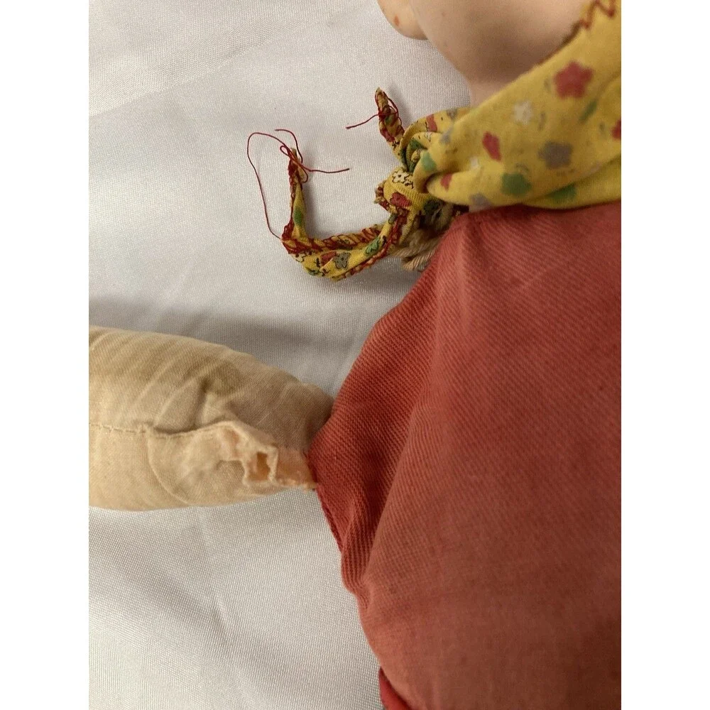 Vintage EEGEE Howdy Doody Ventriloquist Doll NBC Freckle Face Collectible